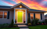 Stunning exterior renovations highlighting fresh siding and landscaping for a welcoming home.