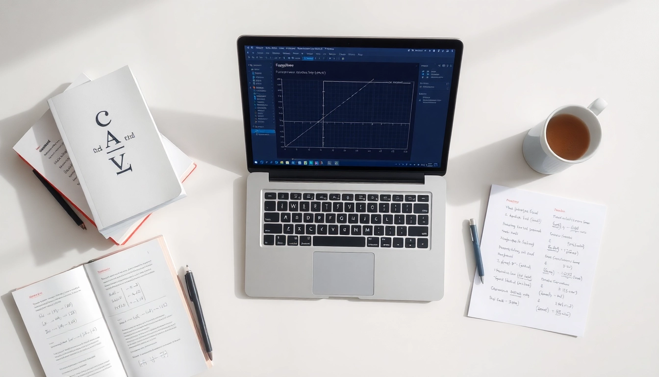 Engaging workspace focusing on Esercizi studio di funzione with math tools and notes.