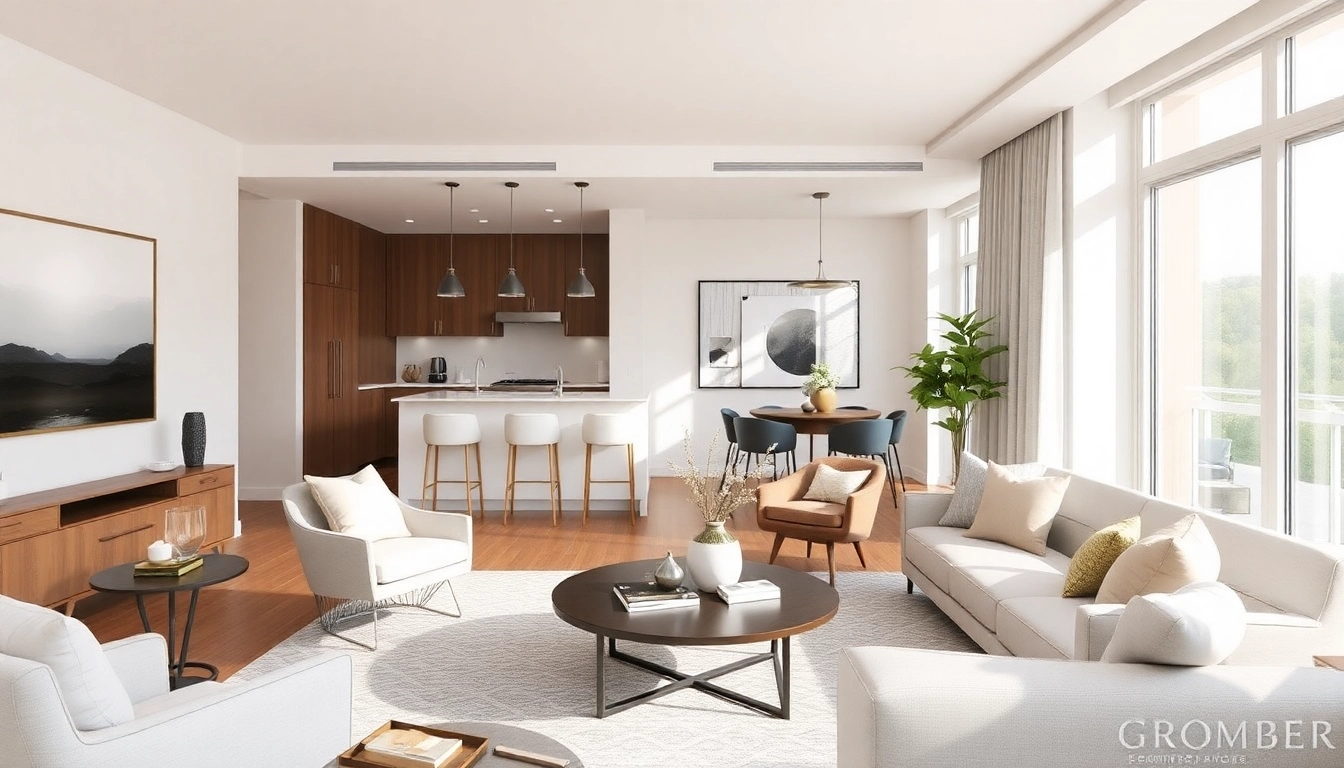 Experience the luxurious interior of bloomsbury residences with modern decor and warm ambiance.