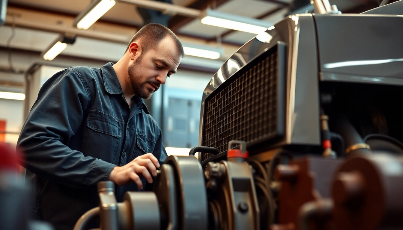 Find experienced diesel mechanics near me providing trusted inspections and repairs in a busy workshop.