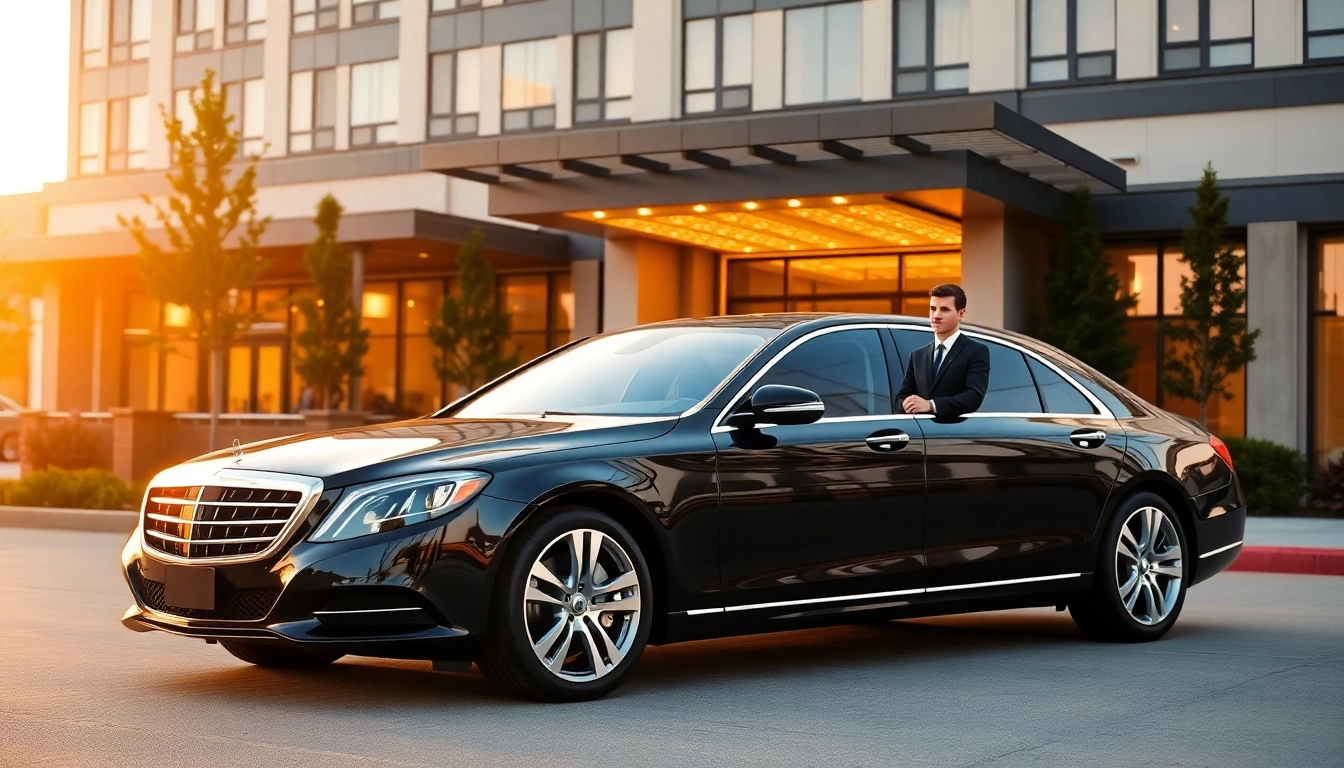 Experience the elegance of a professional chauffeur service Anchorage with a luxury sedan and skilled driver ready to serve.