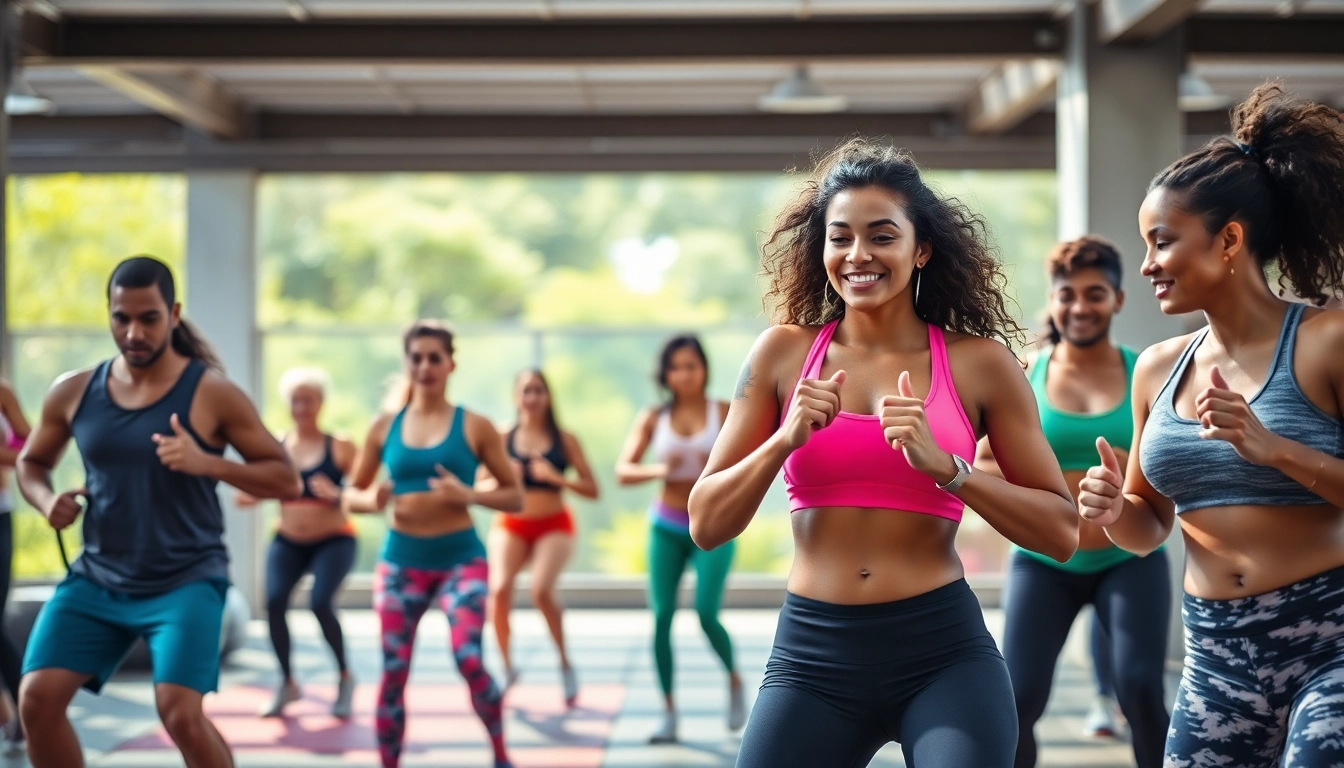 Engage in impactful Fat Loss Training sessions outdoors with diverse participants showcasing strength and determination.