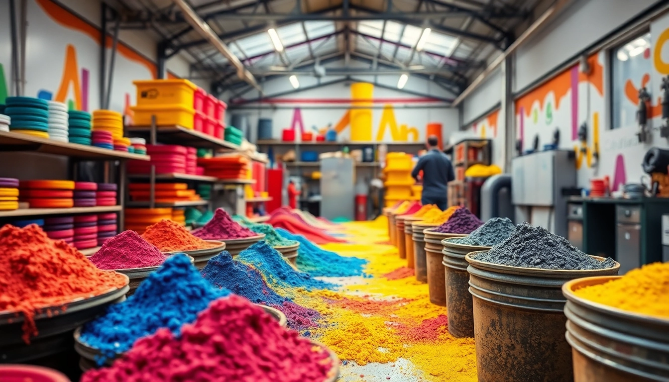 Applying vibrant powder coating shades to metal surfaces, showcasing textures and finishes.