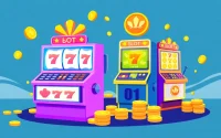 Engaging online gaming scene showcasing slot bet kecil options with colorful symbols and vibrant machines.