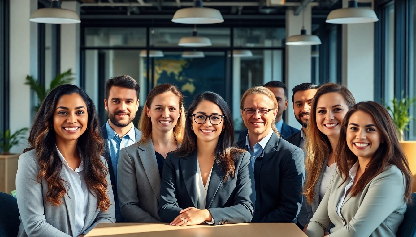 View professional corporate headshots showcasing diverse individuals dressed in business attire.