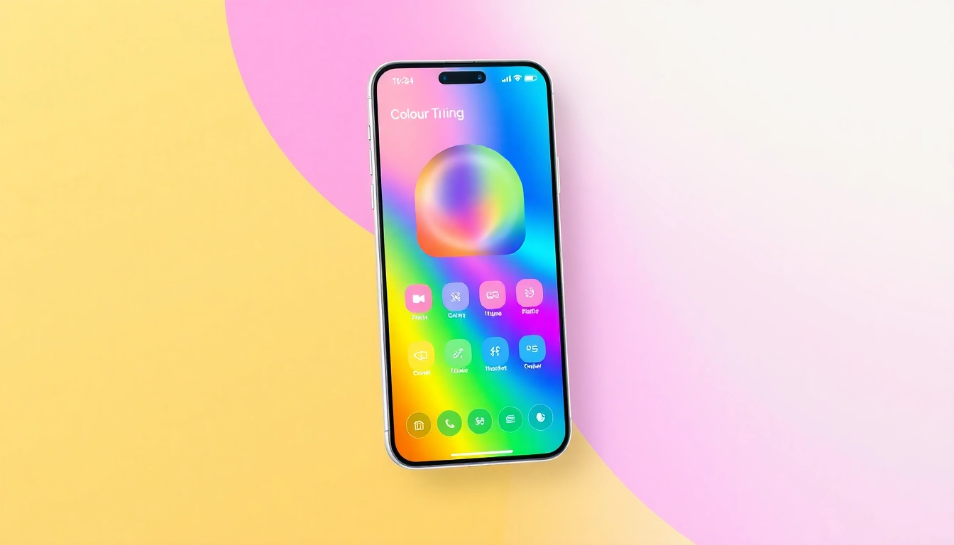 Engage with our innovative colour prediction app showcasing bright colors and user-friendly interface.