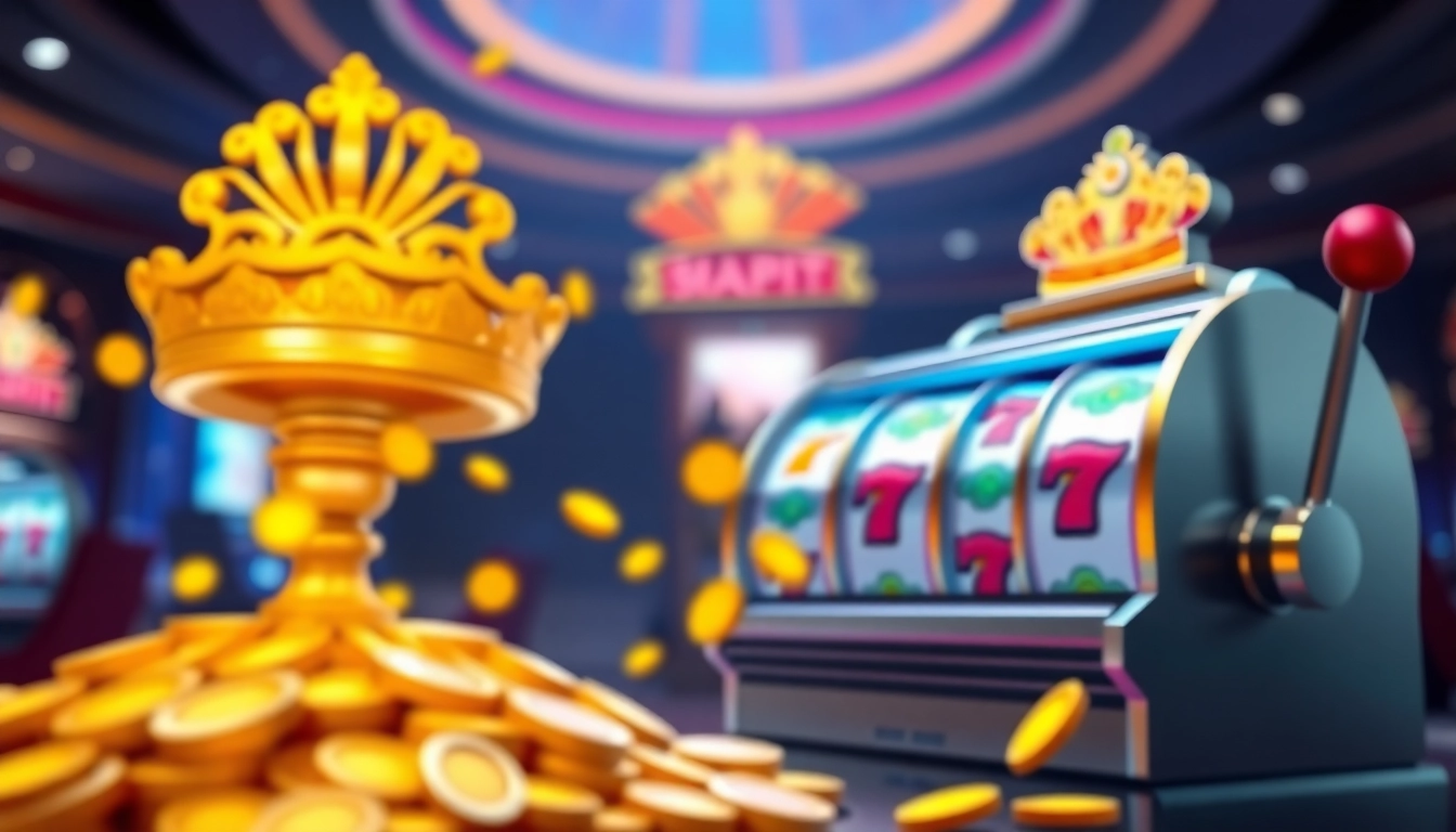 MPO slot menunjukkan mesin slot gacor dengan jackpot cerah, mengundang pemain untuk mencoba peruntungan mereka.