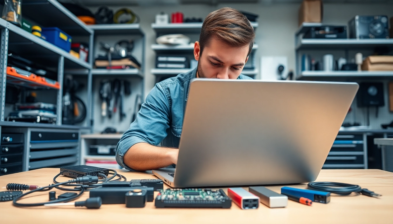 Effettuare una riparazione pc torino su un laptop in un laboratorio professionale.