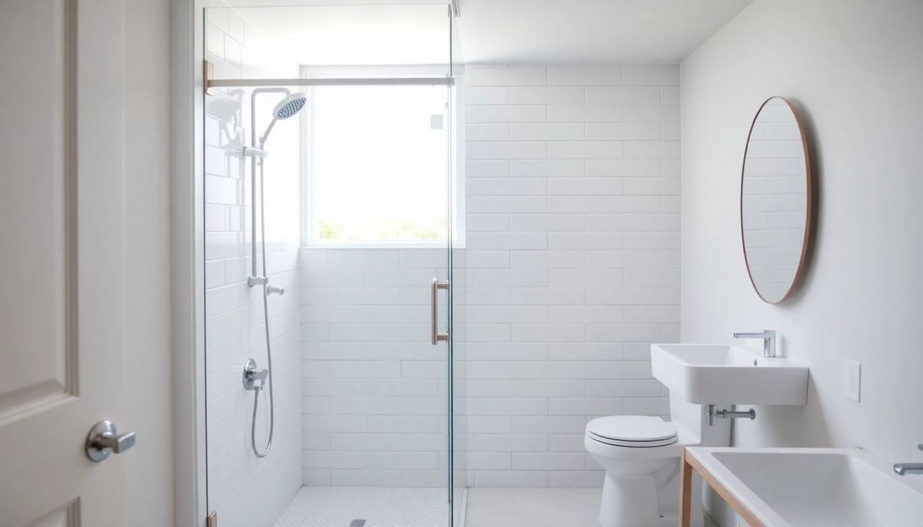 Find the best bathroom fitter near me specializing in modern shower installations.