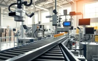 Enhance product quality using advanced machine vision technology in a modern industrial setting.