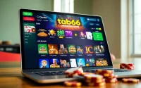 Experience tab66's thrilling online betting with vibrant interface and exciting game options.