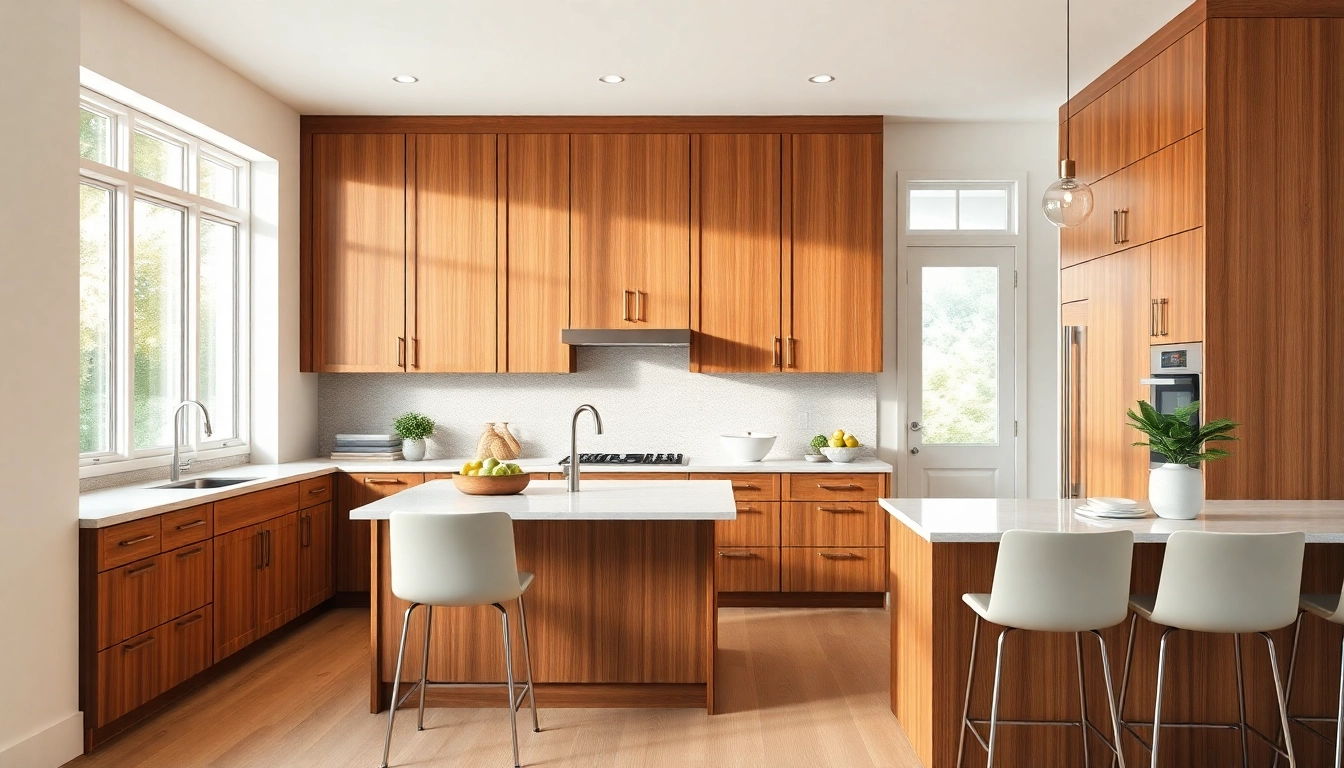 Discover stunning Westchester custom cabinets showcased in an elegant kitchen setting.