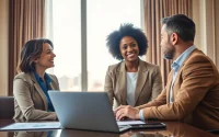 Elevate your business with a personalized business coaching service in a professional setting.