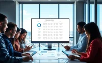 Analyze AI-generated text using an advanced ai checker tool in a professional environment.