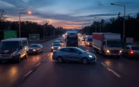 Düzce'de trafik kazası sonrası pat pat ve kamyon çarpışması, acil durum hizmetlerinin müdahalesiyle ortaya çıkan anlar.