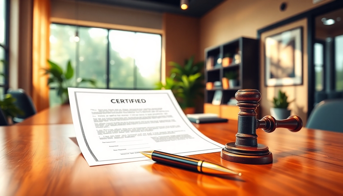 Steps on how to certify a document without a lawyer in a professional office setting.