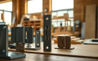 Cabinet Hinge Manufacturers presenting a diverse range of high-quality hinges in a professional setting.
