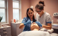 Experience Fadenlifting Zürich with expert professionals enhancing natural beauty during treatment.