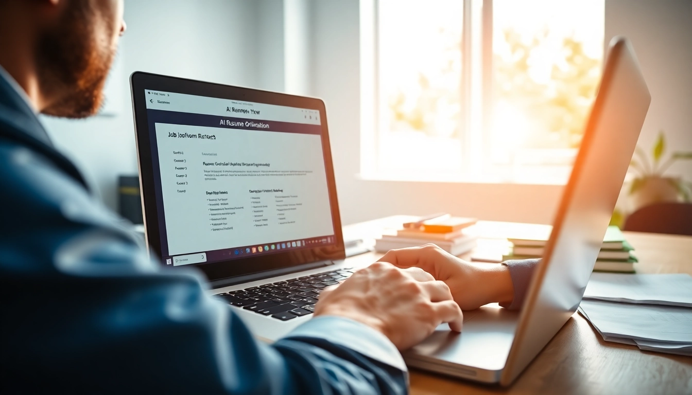 Utilize this AI resume optimization tool for effective resume enhancement, showcasing productivity and engagement.