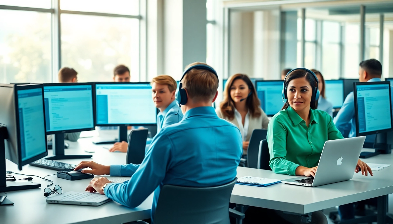 Provide helpdesk support efficiently with a dedicated team in a collaborative workspace.