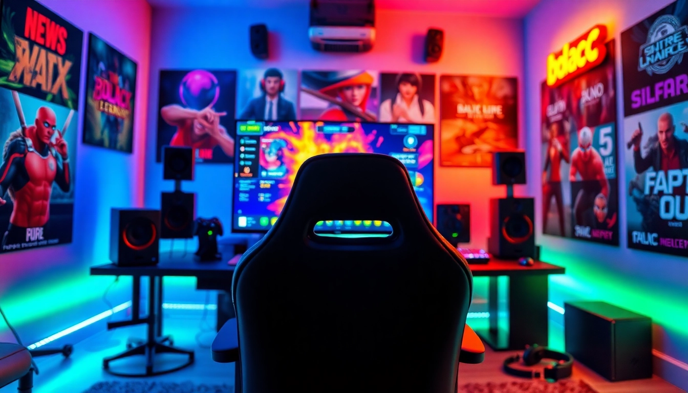 Rasakan keseruan bolacc game dengan setup game yang futuristik dan penuh warna.