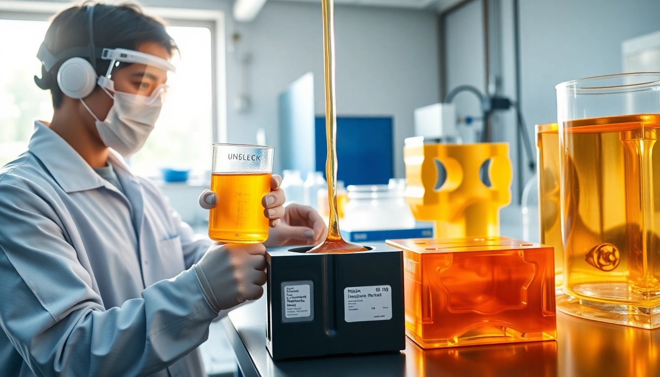 Learn how infusion resins are utilized in various applications by observing detailed processes in a lab environment.