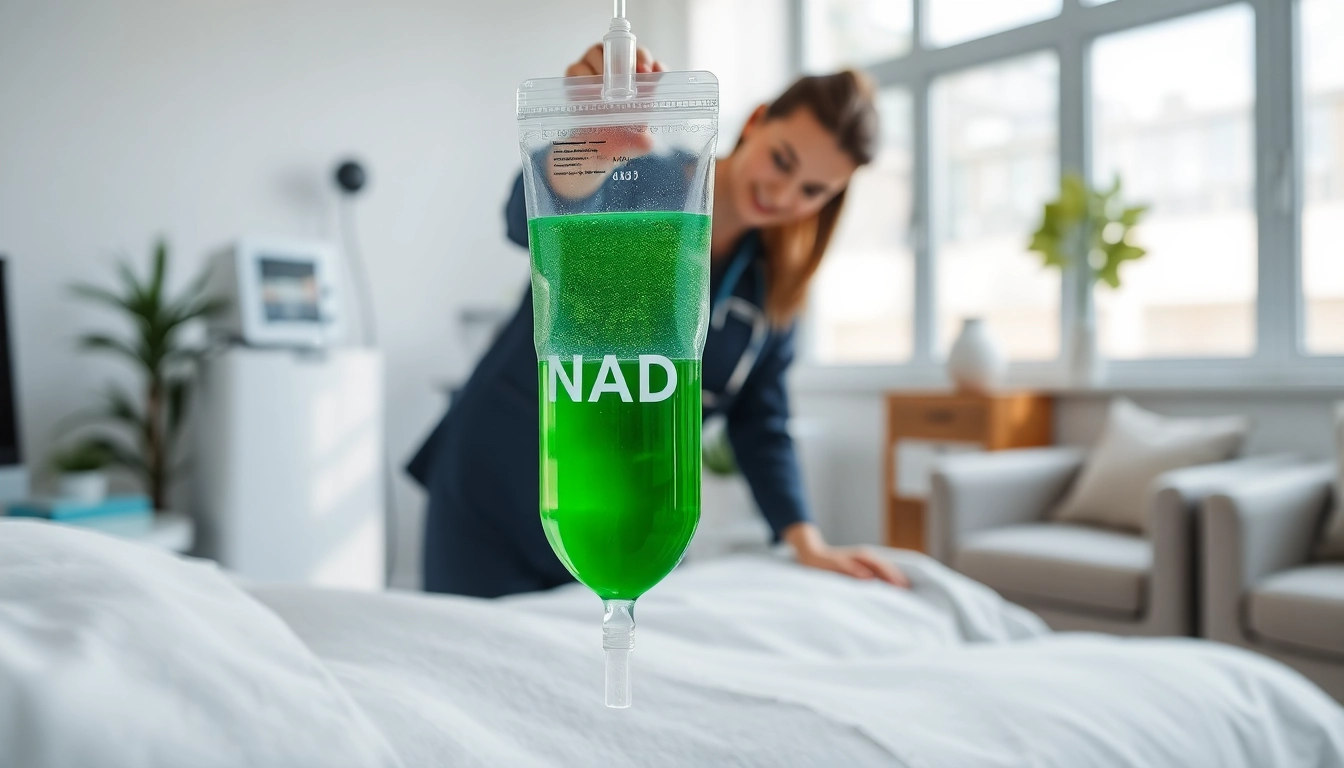Understand nad iv therapy cost through a professional healthcare setting with patient treatment.