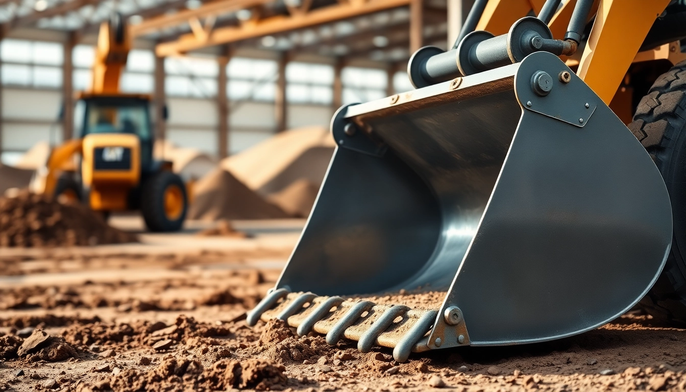 Extracting mud with durable Mud Buckets in a busy construction environment.