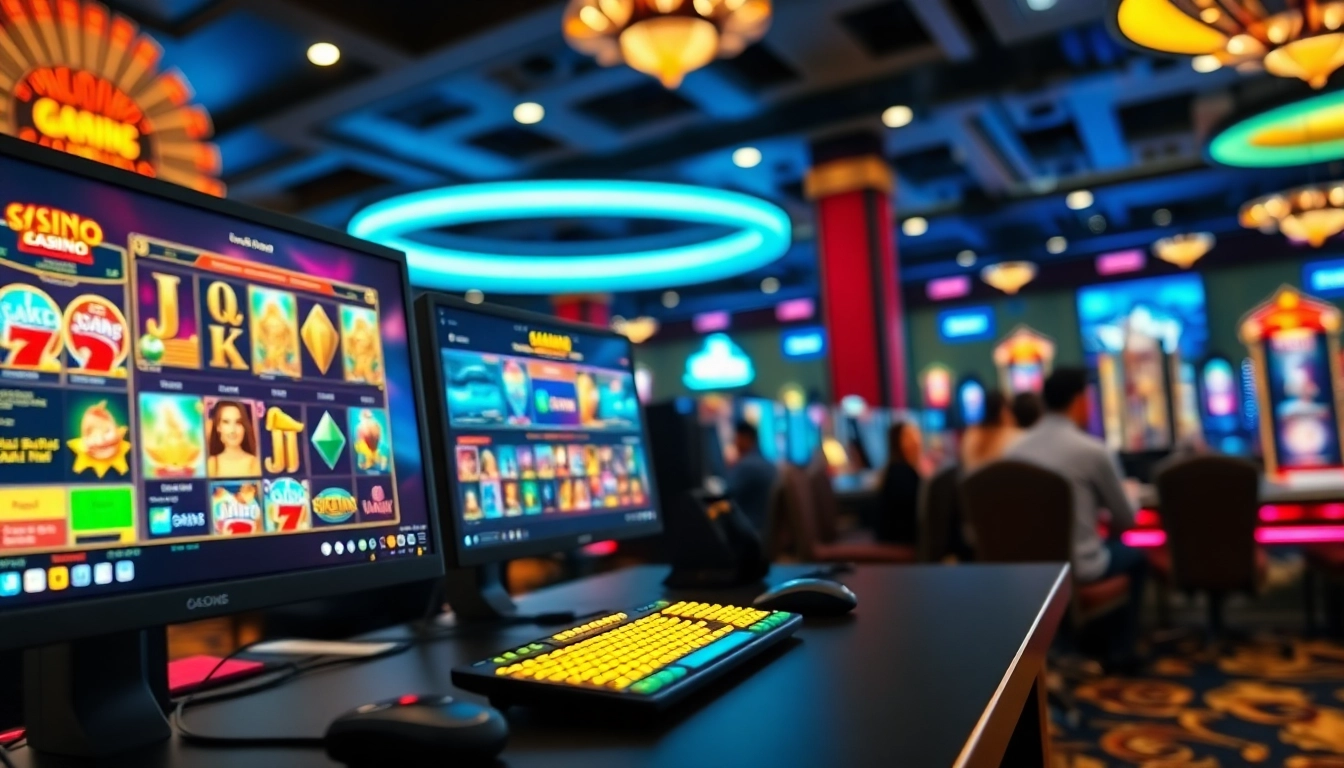 Engaging scene showcasing the Best Online Casino Malaysia 2025 with a luxurious gaming interface.