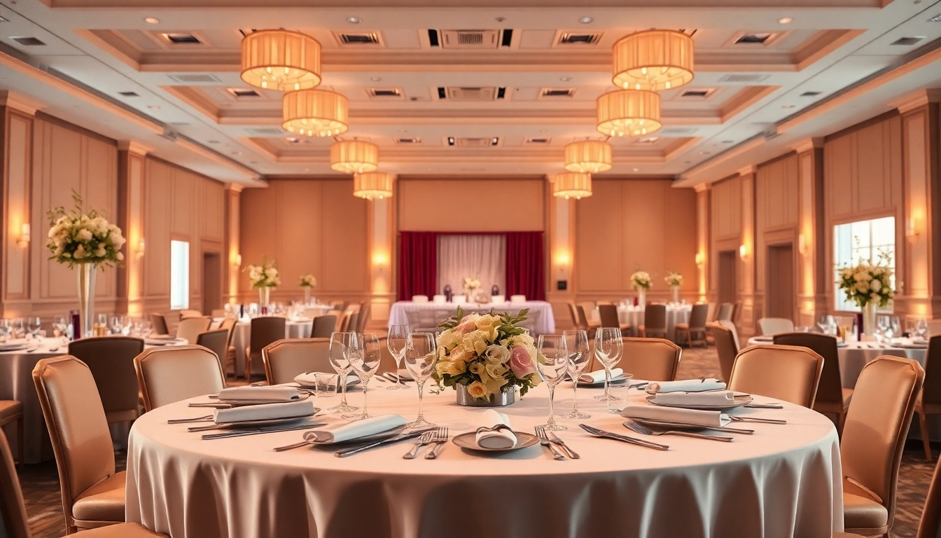 Plan your dream event at this elegant trenton event center featuring stunning décor and ambiance.