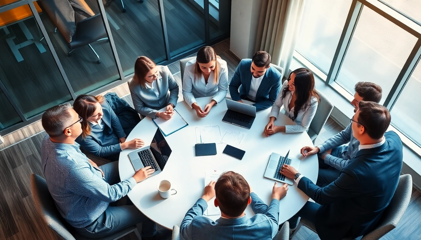 Engaging discussion on Franchise Opportunities in a modern conference setting