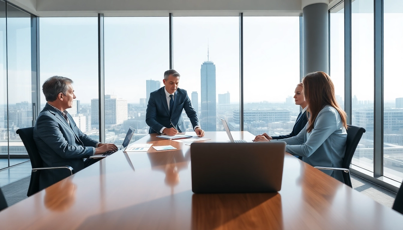 Financial Planning and Analysis Consultant collaborating in a bright, modern office.