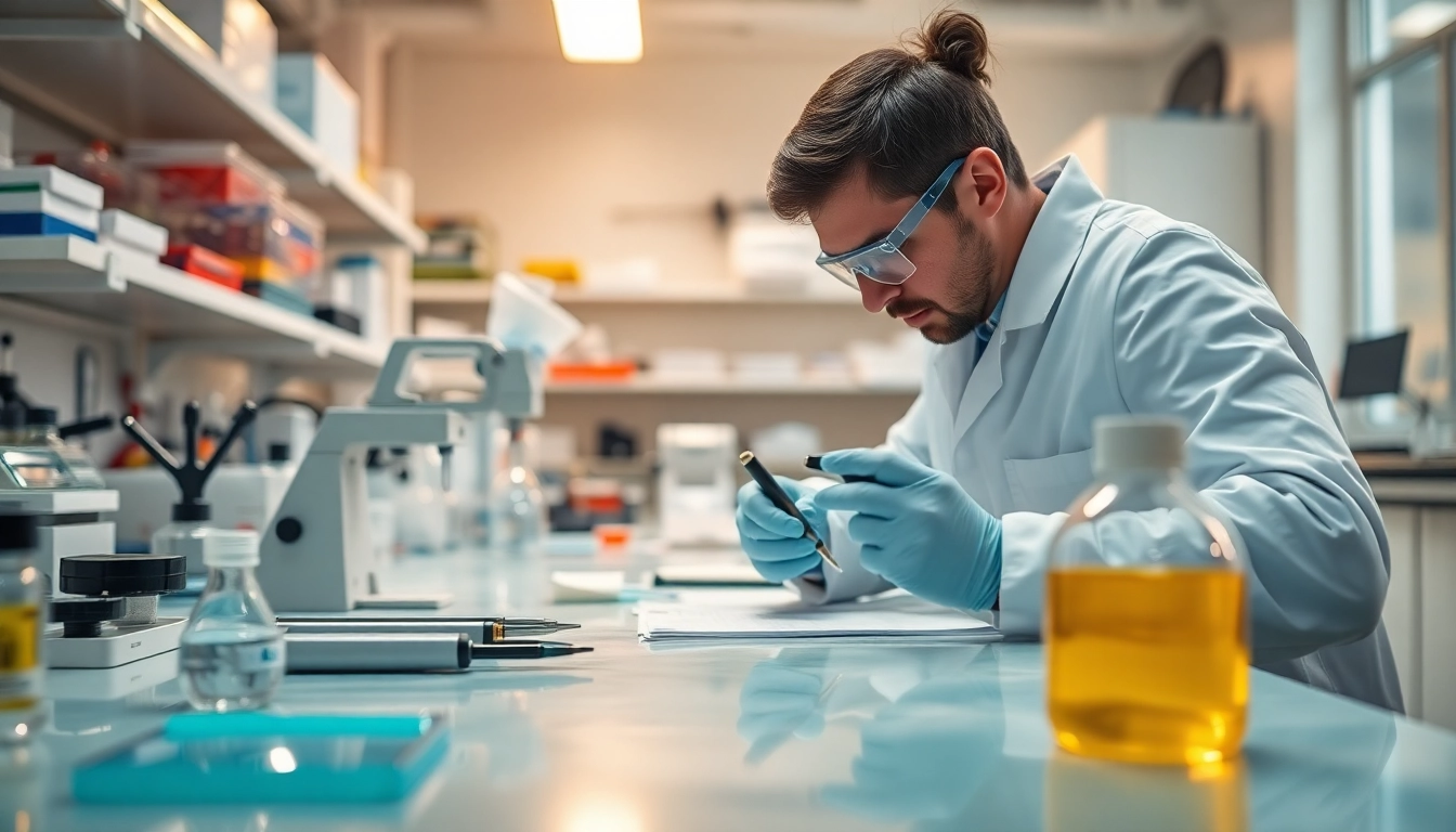 Innovative application of epoxy prepregs showcased in a dynamic lab environment.