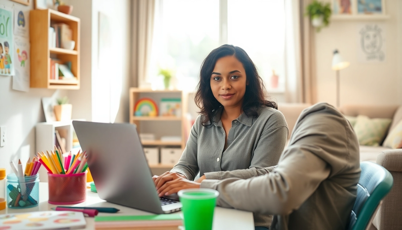 Single parent managing side hustles for single parents while balancing work and family at home.