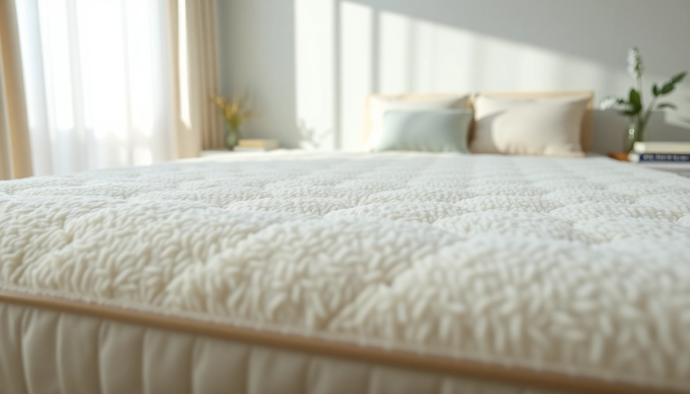 Enhance sleep quality with a luxurious king size mattress topper on a beautifully styled bed.