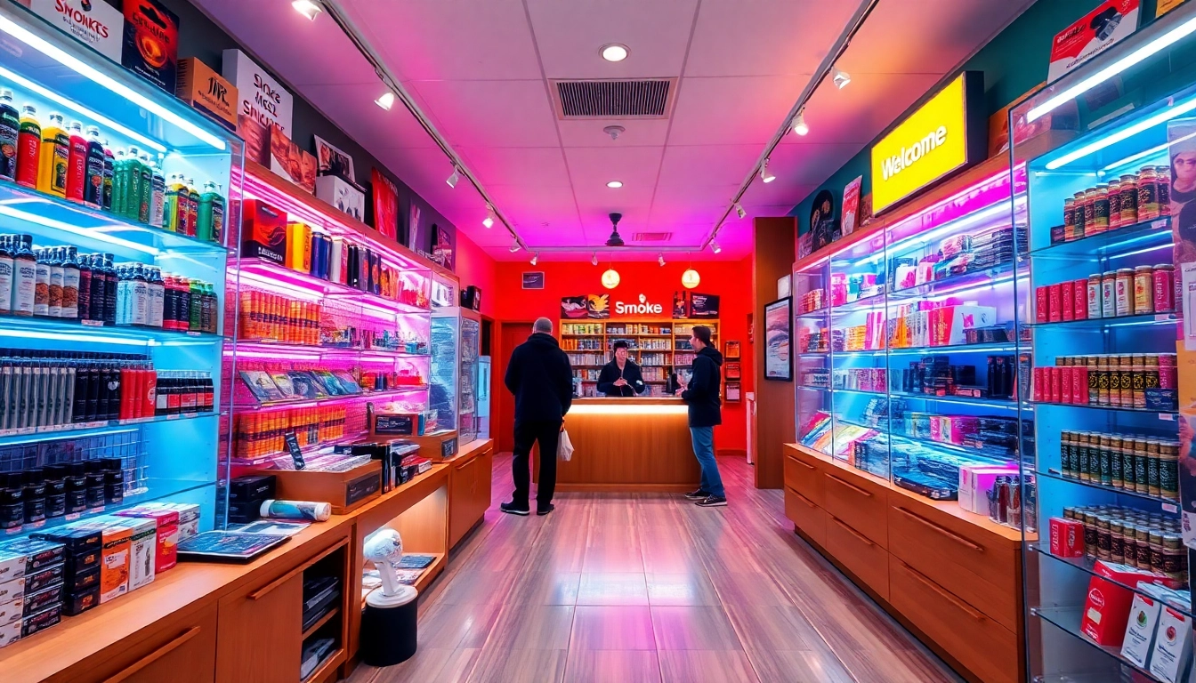 Discover the best 24 Hour Smoke Shop near me Miami with vibrant products and lively atmosphere.