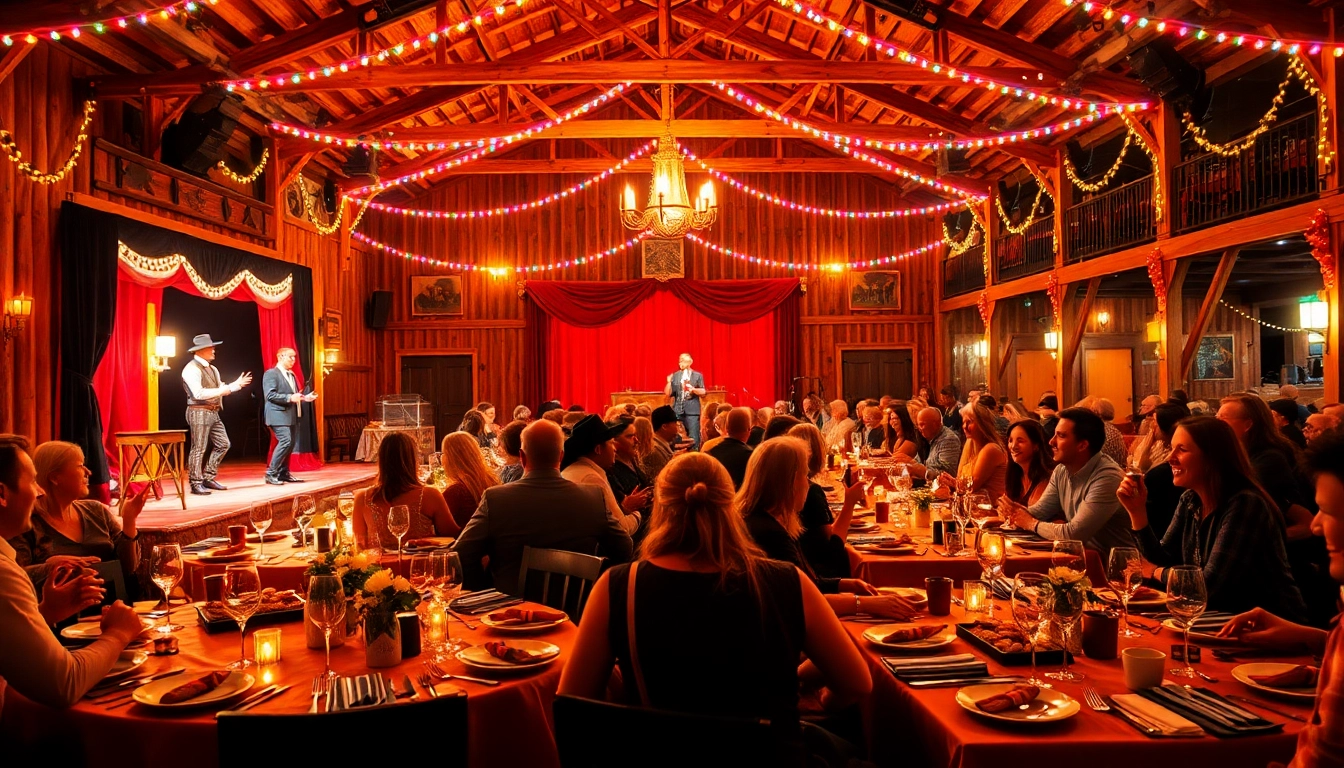 Savor an unforgettable dinner theatre las vegas experience with vibrant performances and gourmet dining.