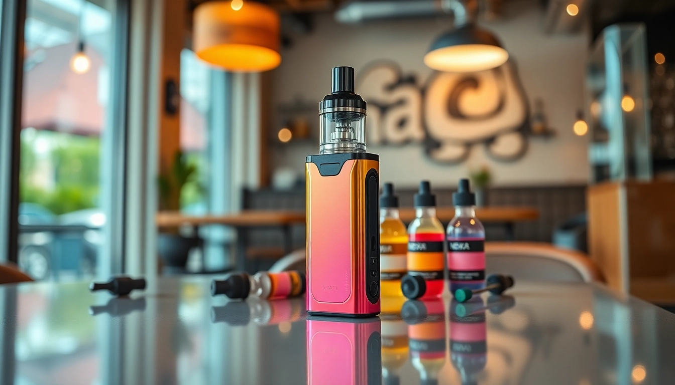 Showcasing the NEXA Ultra 50000 Puffs disposable vape with vibrant colors and stylish design.