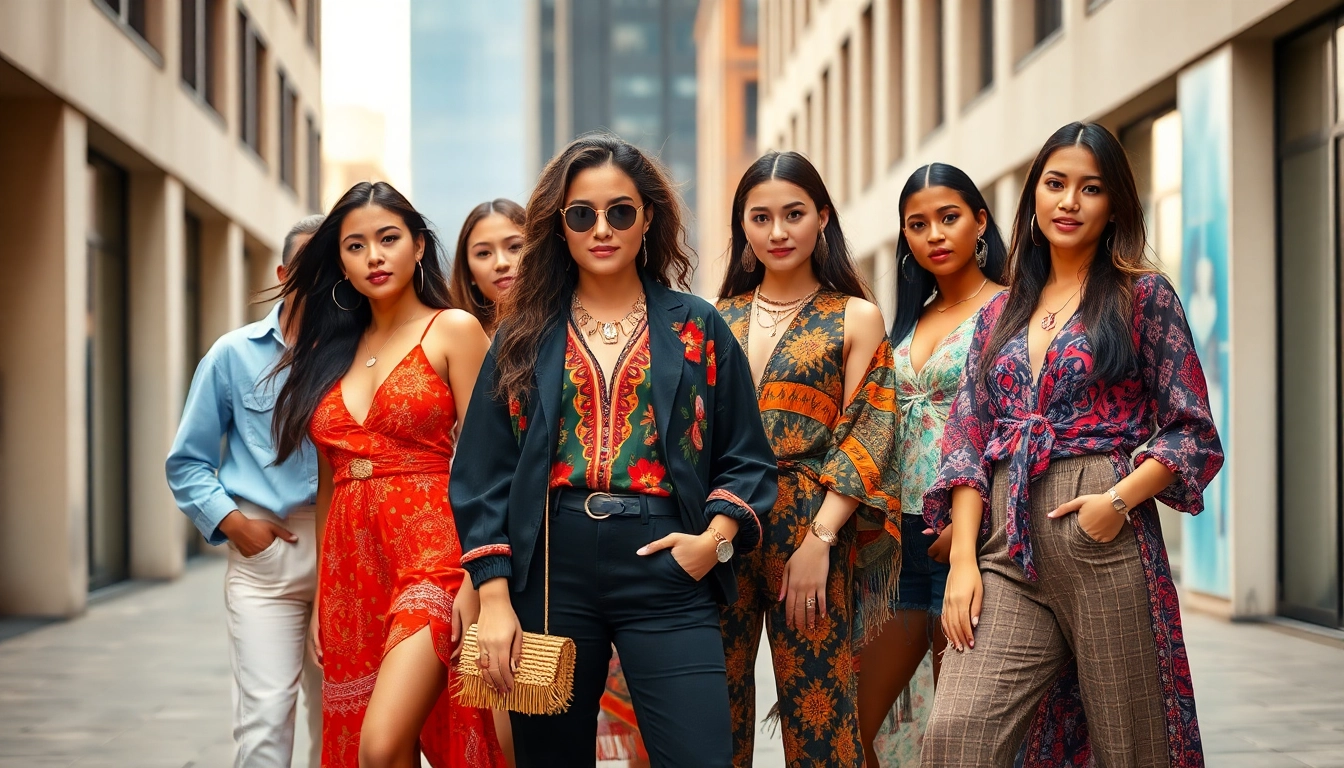 Explore vibrant styles from our Latina Clothing Brand Latin clothing collection featuring colorful shirts and accessories.
