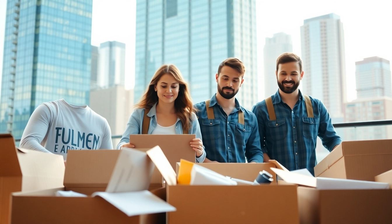 Best movers nyc expertly organizing a stylish apartment during relocation.