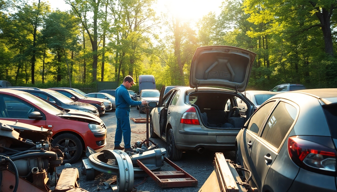 Usuwanie pojazdów w Auto złom Katowice, profesjonalna złomownia w akcji.