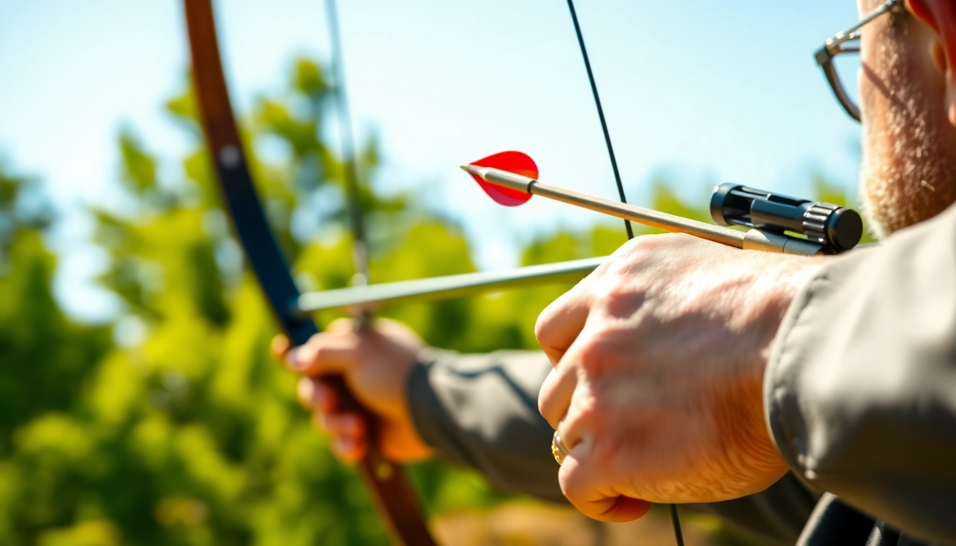 Calculate arrow speed using the Arrow Speed Calculator with a focused professional archer.