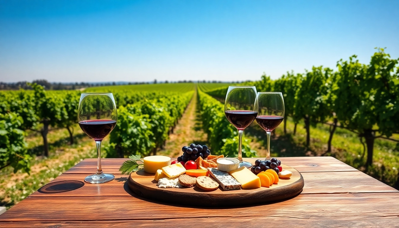 Enjoying fine wines at a serene Winery Sacramento with picturesque vineyard views.