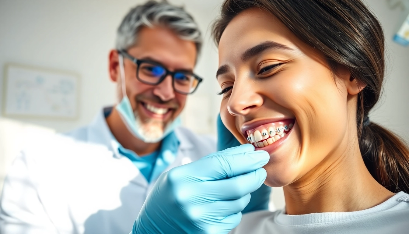 Understanding braces cost Myrtle Beach through a professional consultation in a bright dental clinic.